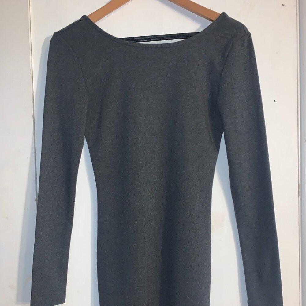 Bobi Grey Dress